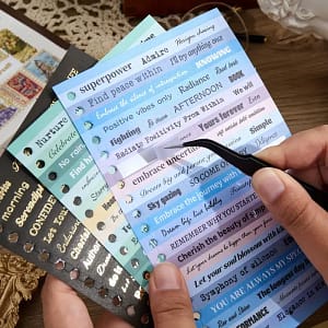Citaatstickers Engelstalig