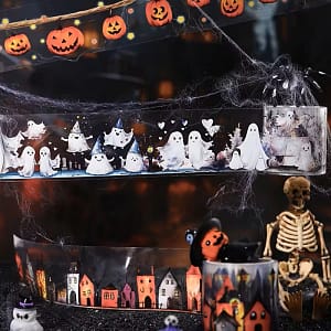 Halloween pet tape rollen