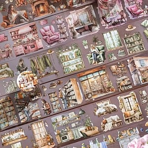 PET Tape Rollen – Dagelijks Leven 6 varianten